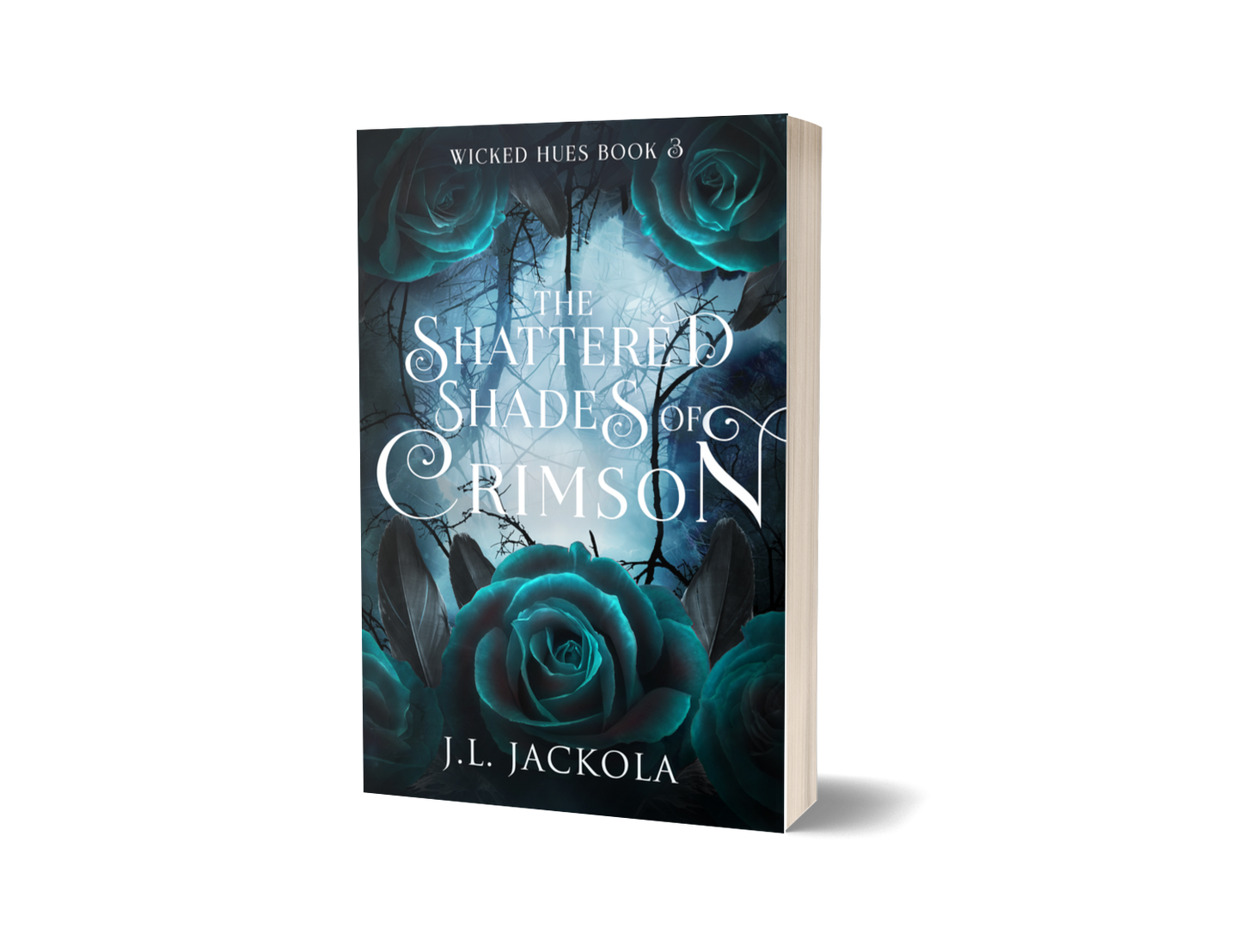 The Shattered Shades of Crimson, Wicked Hues Book Three, Signed Paperback