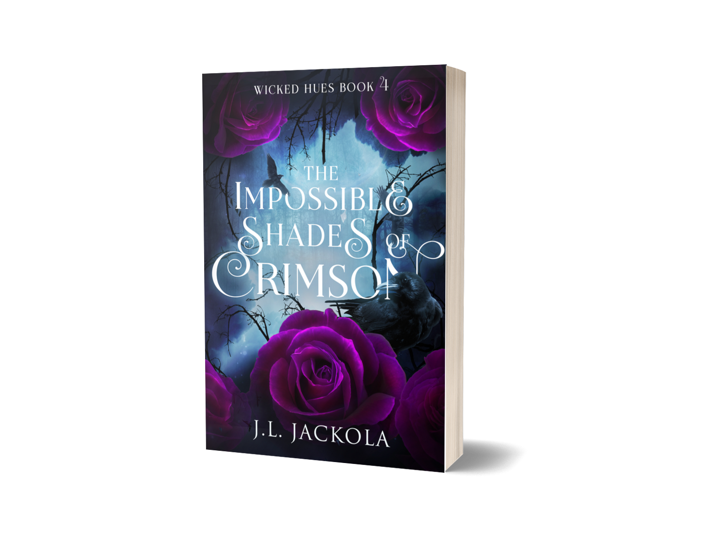 The Impossible Shades of Crimson, Wicked Hues Book Four, Signed Paperback