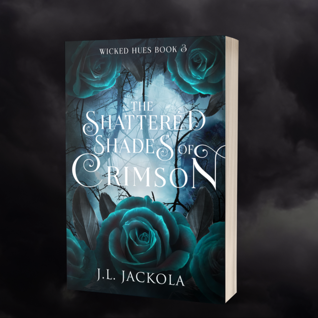 The Shattered Shades of Crimson, Wicked Hues Book Three, Signed Paperback